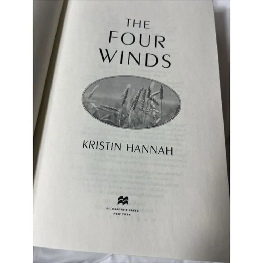 The Four Winds by‎ Kristin Hannah (2021, Hardcover)